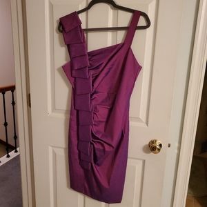 Vibrant purple dress